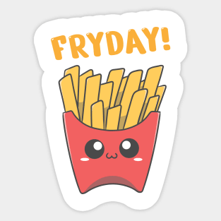 FryDay Sticker